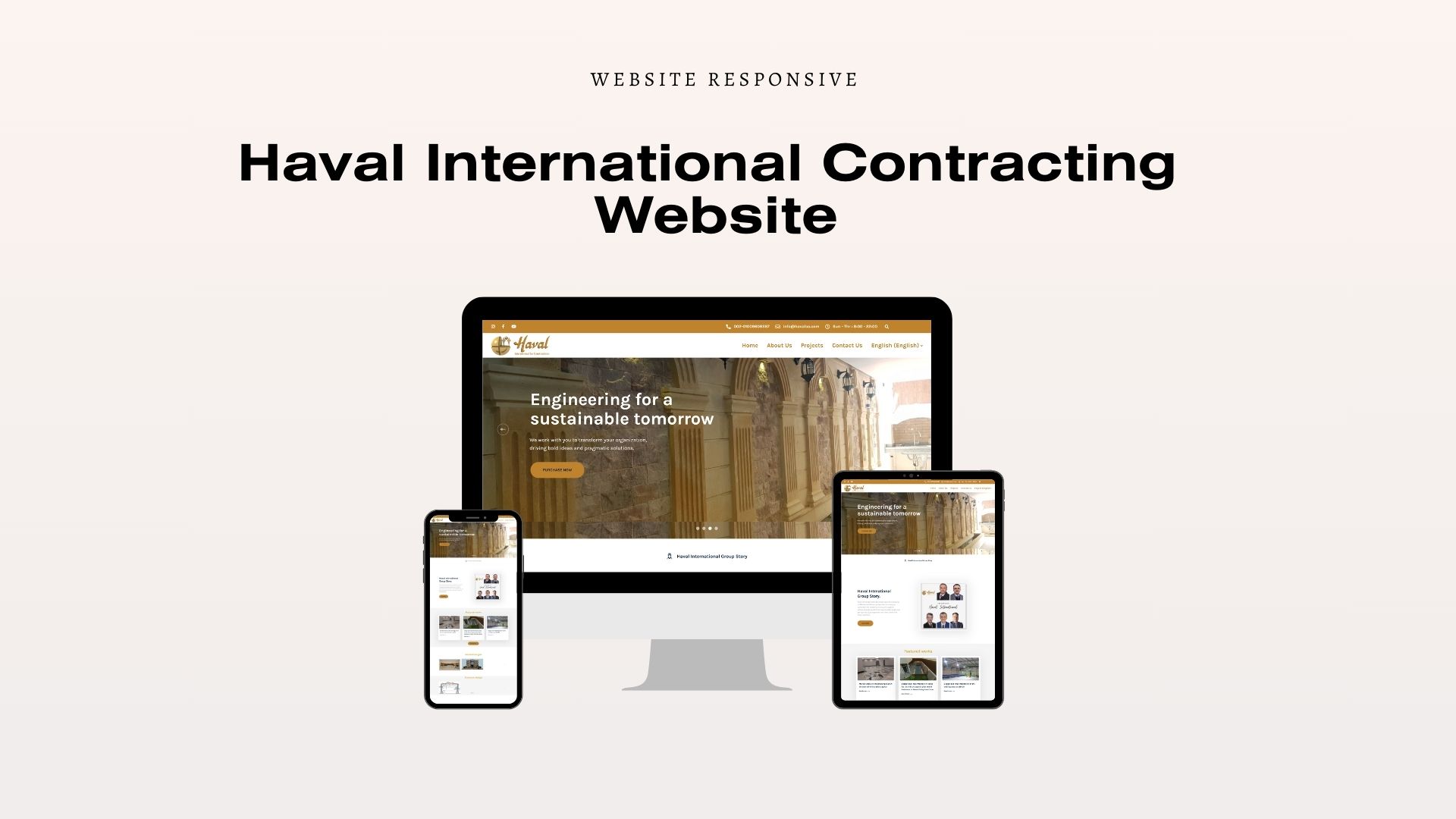 Haval International Contracting Website