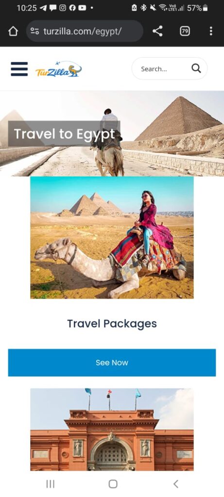 Turzilla Travel Mobile Application