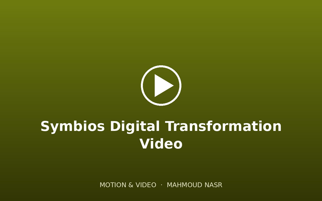 Symbios Digital Transformation Video