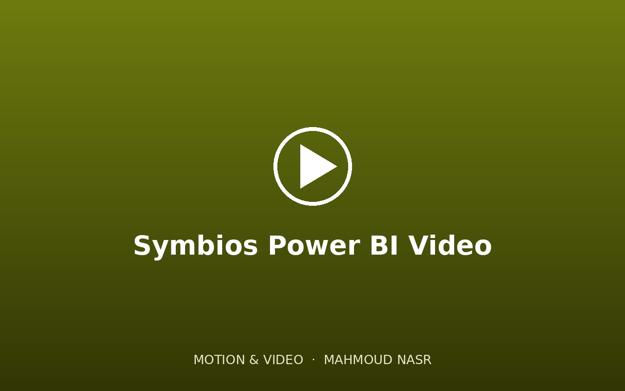 Symbios Power BI Video